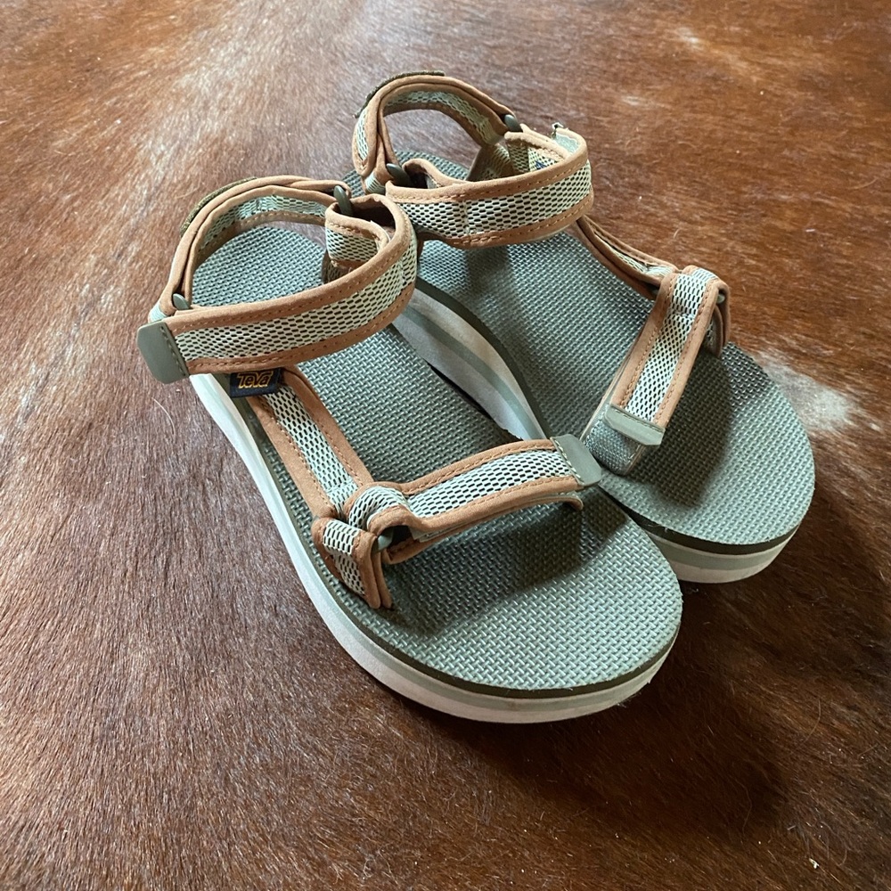 Teva platform sandals